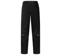 Berghaus - Pacsmart 2.5L Pant - Pantalon imperméable femme Black / Black - UK 14 - Entrejambe 33"