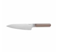 Berghoff Home Couteau de cuisine 19,6 cm - Couteaux de cuisine en acier inoxydable - Couteaux tranchant - Couteau d'office - Aubergine