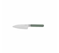 Berghoff Home Couteau Santoku 11,5 cm - Couteau de cuisine en acier inoxydable - Couteaux de chef - Santoku Couteaux - Kaki