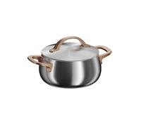 BergHOFF Home Petite casserole Rose Gold (18cm) - Casserole en acier inoxydable avec couvercle - Convient à toutes les plaques, y compris induction - Cocotte - Résistant au four
