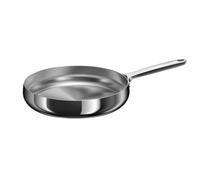 Berghoff Home Poêle en acier inoxydable 28cm - sans PFAS - Poêle universelle pour tous types de plaques - Compatible induction - Grande poêle à frire