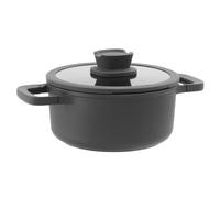 BergHOFF Leo Stone+, 2,7 l, Noir, Aluminium, Céramique, Céramique, Gaz, Halogène, Induction, Plaque de cuisson étanche, Verre