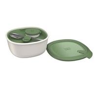 BergHOFF Set à déjeuner avec couverts - Leo blanc/vert G