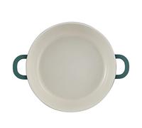 BERGNER Excalibur | Pot bas de 24 cm de diamètre et 6,5 cm de hauteur | Avec couvercle | Fabriqué en fonte d'aluminium | Convient au four et à induction | Vert