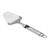 Bergner Gizmo - Coupe-Fromage 24,5 cm - Ustensile de Cuisine avec poignée Ergonomique et Trou de Suspension, Design Ovale et gaufré pour Plus de Confort - Fabriqué en Acier Inoxydable Durable