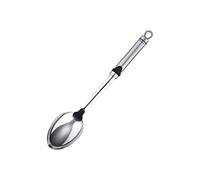 Bergner Gizmo | Cuillère de Cuisine | en Acier Inoxydable Robuste | Grande cuillère de Cuisine avec Anneau de Suspension | Manche Ergonomique | Taille 34,4 cm