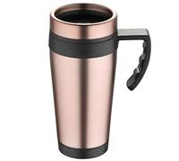 Bergner Mug de Voyage 400 ML PP, Collection Walking Anywhere Rouge, 400 ML