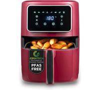 Bergner Naturally - Airfryer 2 L - Freidora De Aire 1000 W - Température De 80 À 200 °C - Temporizador Con Alarma - Cesta Extraíble Con Antiadherente - Color Blanco