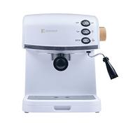 BERGNER Naturally - cafetière électrique de 850 W - 15 barres de barre | -Fonction ou vapeur - avec mousse de lait - plateau amovible - facile à nettoyer
