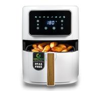 BERGNER NATURALLY - Friteuse à air chaud SANS PFAS 1800W 6.9L - 8 programmes de cuisson - Friteuse à air avec revêtement céramique - Réglage de la température 80-200°C - Minuterie jusqu'à 30 min.
