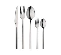 BERGNER Sofia - Set de couverts de 60 pièces - Ménagère complète pour 12 personnes - Fabriqué en acier inoxydable résistant - Facile à laver et à ranger
