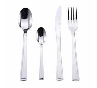 BERGNER TORINO - Set 24PCS Stainless Steel Cutlery - Ergonomic Design - Mirror Finish - Dashless Safe - Superior Durability