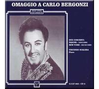Bergonzi (Tenor), Scalera (Klavier) 16.4.1984 & 20 - Due Concerti [Import]