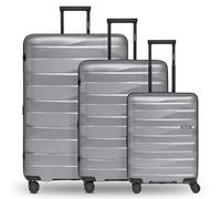 Bergpfeil Ensemble de bagages argent, Taille One Size