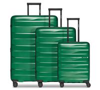 Bergpfeil Ensemble de bagages vert, Taille One Size