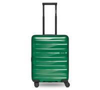 Bergpfeil Travel 4 roues Valise cabine S 55 cm avec soufflet d'extension vert