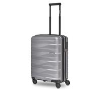 Bergpfeil Travel 4-roues trolley cabine S 55 cm avec soufflet d'extension arctic silver metallic (TAS015495)