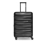 Bergpfeil Travel 4-roll Trolley M 66 cm avec soufflet d'extension noir