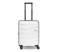 Bergpfeil Valise blanc pour femme et homme - Travel Cabin Trolley S Ice White Metallic 319935