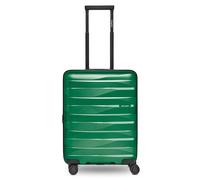 Bergpfeil Valise vert pour femme et homme - Travel Cabin Trolley S Emerald Green Metallic 319933