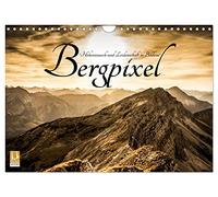Bergpixel "L'ivresse de l'altitude et de la passion, Version française (Calendrier mural 2026 DIN A4 portrait), Calendrier CALVENDO mensuel