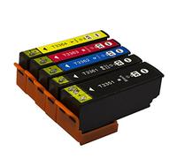 Bergsan 5 Cartouche d'encre Compatible pour Epson 33 33XL pour Epson Expression Premium XP-7100 XP-530 XP-540 XP-630 XP-635 XP-640 XP-645 XP-830 XP-900