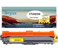 Bergsan Toner jaune compatible avec Brother TN242 TN246 TN-241 TN-245 pour Brother MFC-9332CDW MFC-9142CDN DCP-9022CDW DCP-9020CDW DCP-9017CDW HL-3142CW HL-3152CDW MFC-9140CDN Jaune