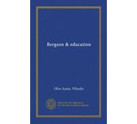 Bergson & education