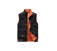 bergxperten Lenoir Paris Gilet de luxe pour homme Gilet utilitaire en coton sans manches pour homme d'extérieur avec plusieurs poches, veste décontractée