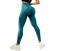 bergxperten Leonie and co Legging 3D Anti-Cellulite Femme Taille Haute Sculptant Compression Douce Effet Lissant Push Up Discret Opaque Confort Quotidien Yoga Fitness