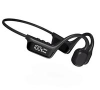 bergxperten Luvant Bone Conduction Headphones Casque Audio sans Fil à Conduction osseuse pour Natation - IPX8, MP3 intégré, Bluetooth 5.4