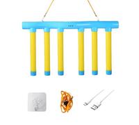 bergxperten Monde Enfants Bâtonnets tombants - Jeu de réaction pour，Jouet réflexes 3 Vitesses Ajustables Coordination œil Main pour Adultes Jeu d'intérieur et extérieur