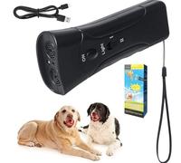 bergxperten Notraction Empêchez Facilement Votre Chien de Tirer Pendant Les Balades Dresseur portatif pour Chien à ultrasons 2 canaux - répulsif et Dressage pour aboiements et comportements