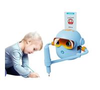 bergxperten Pictobot - Le Compagnon éducatif Qui Fait Aimer Le Dessin Robot Dessinateur Enfant, Jouet Éducatif Interactif avec 100 Cartes et Stylo, Robots Qui Dessine Tout Seul à Partir de 3 Ans