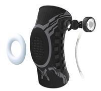 bergxperten Sanovie STABILIX PRO Genouillère avec bouton de réglage rapide - pour un ajustement personnalisé, avec soutien de ressort et coussin de gel - matériau respirant et anti