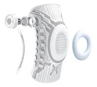 bergxperten Sanovie STABILIX PRO Genouillère avec bouton de réglage rapide - pour un ajustement personnalisé, avec soutien de ressort et coussin de gel - matériau respirant et anti