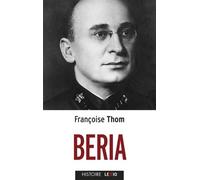 Beria - Françoise Thom - Cerf - Poche - Biographie