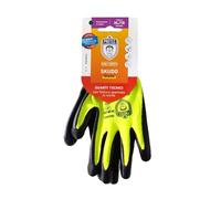 Bericah Dr. Protec, Skudo Jaune, Gant Technique Réutilisable en Polyester,Prise sur Mouillé Jaune, 1 paire, Taille XL