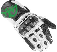 Berik 2.0 ST Gants de moto, noir/vert, Taille 3XL