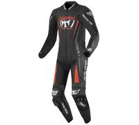 Berik Absolute GP Combinaison moto une pièce en cuir, noir/orange, Taille 56