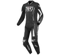 Berik Absolute GP2 Combinaison moto deux pièces en cuir, noir-blanc, taille 52 pour homme