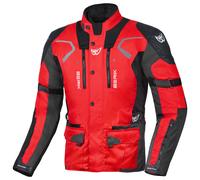 Berik Absolute Zero Race Veste textile moto, Rouge/Noir/Gris, Taille 50