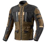 Berik Absolute Zero RX Veste textile moto 3en1 imperméable, noir/marron, Taille 60