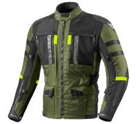 Berik Absolute Zero RX Veste textile moto 3en1 imperméable, noir-vert, taille 58 pour homme