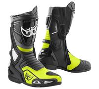 Berik Donington Bottes de moto, noir-jaune, taille 48 pour homme