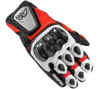 Berik Namib Gants de moto, noir-blanc-rouge, taille 3XL pour homme
