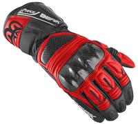 Berik Namib Pro Gants de moto, noir-rouge, taille XS pour homme