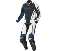 Berik Race-X Combinaison une pièce en cuir, noir-blanc-bleu, taille 56 pour homme
