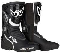 Berik Shaft 2.0 Bottes de moto, Noir/Gris/Blanc, Taille 47