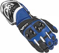 Berik Spa Gants de moto, noir-bleu, taille XS pour homme